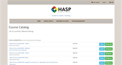 Desktop Screenshot of hasponline.otsystems.net