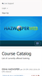 Mobile Screenshot of hazwoperweb.otsystems.net