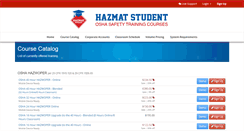 Desktop Screenshot of hazmatstudent.otsystems.net